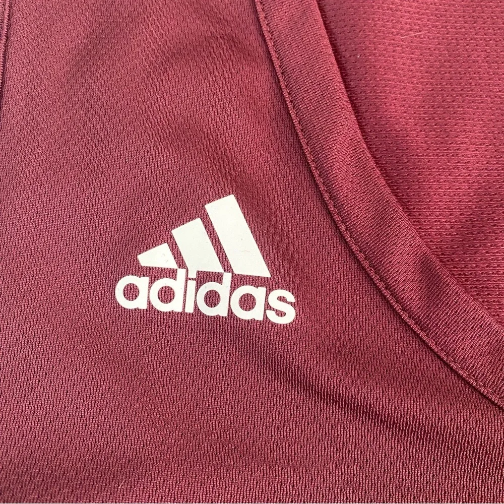 Adidas Maroon Prime Game Day Basketball Jersey Size L